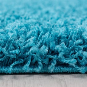 Hochflor Läufer - Life Türkis - product