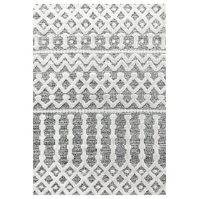 Teppich Skandinavisch - Pitea Knot Grau Creme - product