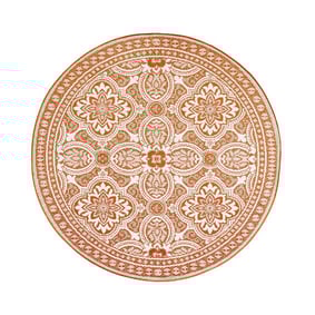 In- & Outdoor Teppich Rund - Summer Oriental Terracotta - product