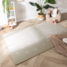 Puzzlematte - Alfie Stars Grau/Beige