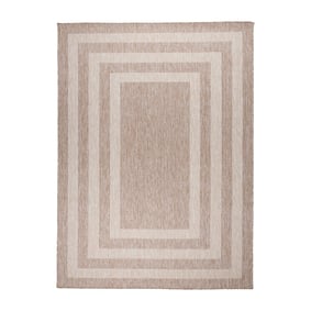 In- & Outdoor Teppich - Sierra Frame Beige Creme - product