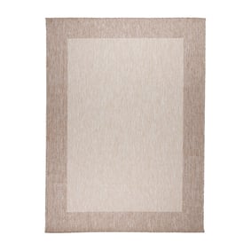 In- & Outdoor Teppich - Sierra Border Creme Beige - product