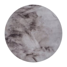 Hochflor Teppich Rund - Comfy Supreme Anthrazit - product