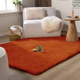 Hochflor Teppich - Comfy Supreme Terracotta