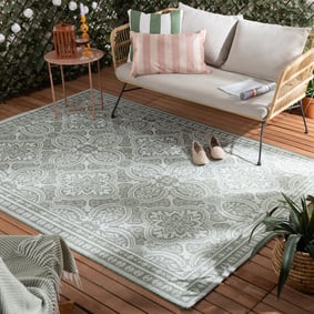 In- & Outdoor Teppich - Summer Oriental Grün