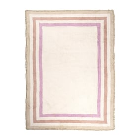 Waschbarer Kinderteppich - Milo Rosa - product