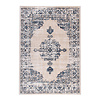 Teppich Vintage - Deep Medaillon Weiß Blau - thumbnail 1