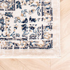 Teppich Vintage - Deep Medaillon Weiß Blau - thumbnail 3