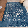 Teppich Vintage - Deep Tile Blau - thumbnail 2