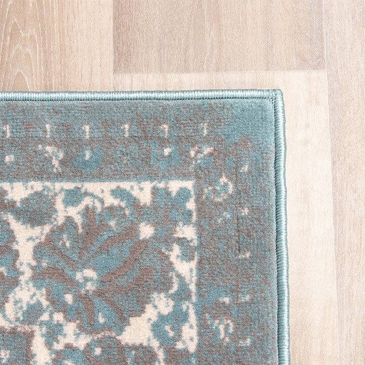 Teppich Vintage - Miracle Grau Blau - 5