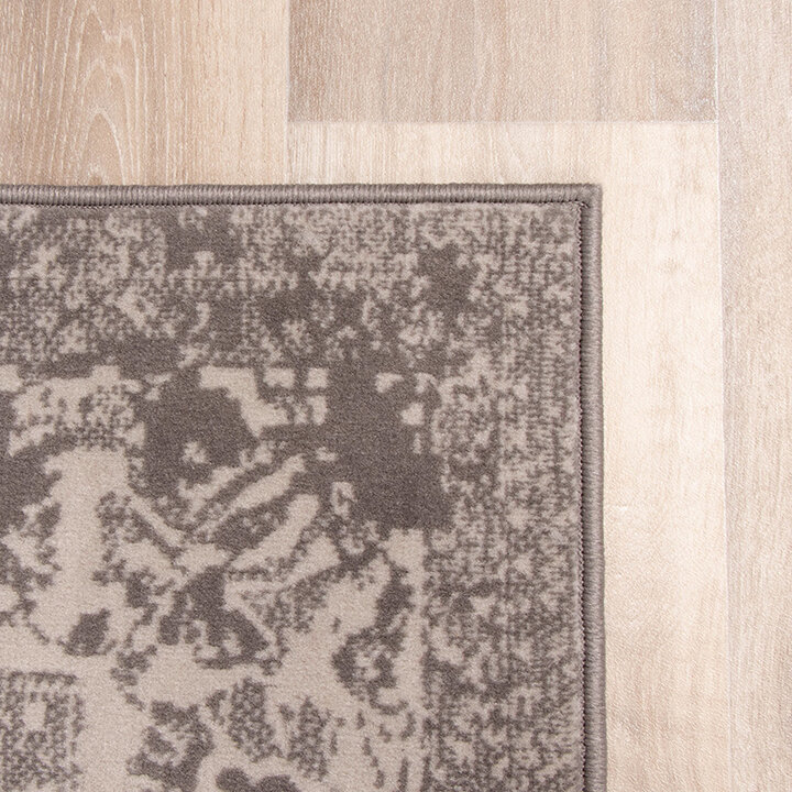 Teppich Vintage - Miracle Dunkelgrau Braun - 5