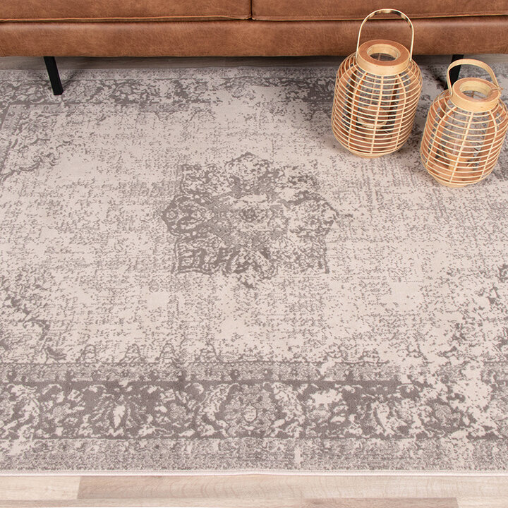 Teppich Vintage - Miracle Grau Braun - 2