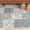 Teppich Patchwork - Miracle Grau Blau - thumbnail 2