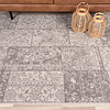 Teppich Patchwork - Miracle Grau Braun - thumbnail 2