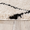 Teppich Hochflor Rund - Grand Diamond Creme Schwarz - thumbnail 6