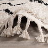Teppich Hochflor - Grand Diamond Weave Creme Schwarz - thumbnail 8