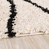 Teppich Hochflor - Grand Wire Creme Schwarz - thumbnail 5
