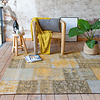 Teppich Patchwork - Dreams Gelber Ocker - thumbnail