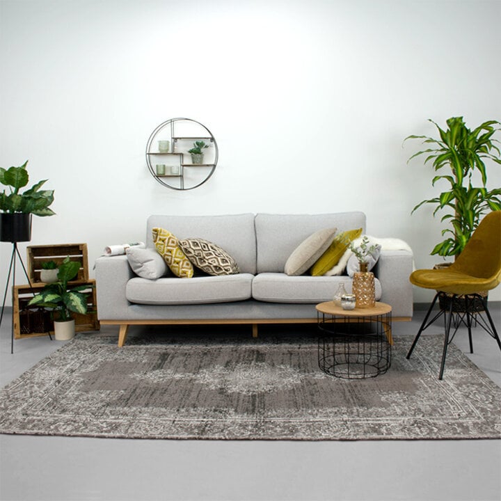 Teppich Vintage - Dreams Anthrazit Braun - 2