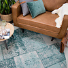 Teppich Patchwork Rund - Dreams Mint Türkis - thumbnail 3