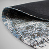 Teppich Patchwork Rund - Dreams Grau Blau - thumbnail 5