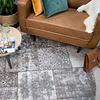 Teppich Patchwork Rund - Dreams Grau - thumbnail 3