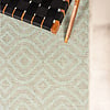 In- & Outdoor Teppich Quadrat - Summer Retro Mint - thumbnail 4