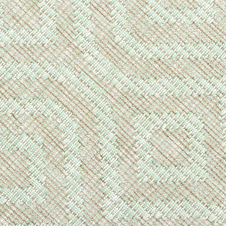 In- & Outdoor Teppich Quadrat - Summer Retro Mint - 8