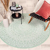 In- & Outdoor Teppich Rund - Summer Azteca Mint - thumbnail 3
