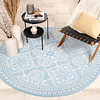 In- & Outdoor Teppich Rund - Summer Oriental Hellblau - thumbnail 3
