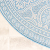 In- & Outdoor Teppich Rund - Summer Oriental Hellblau - thumbnail 7