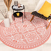 In- & Outdoor Teppich Rund - Summer Oriental Rosa - thumbnail 3