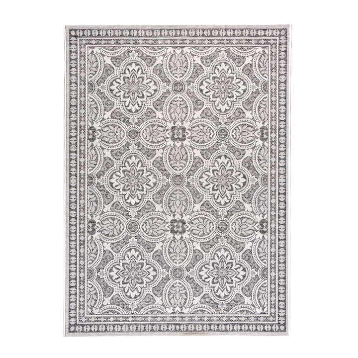 In- & Outdoor Teppich - Summer Oriental Grau - 1