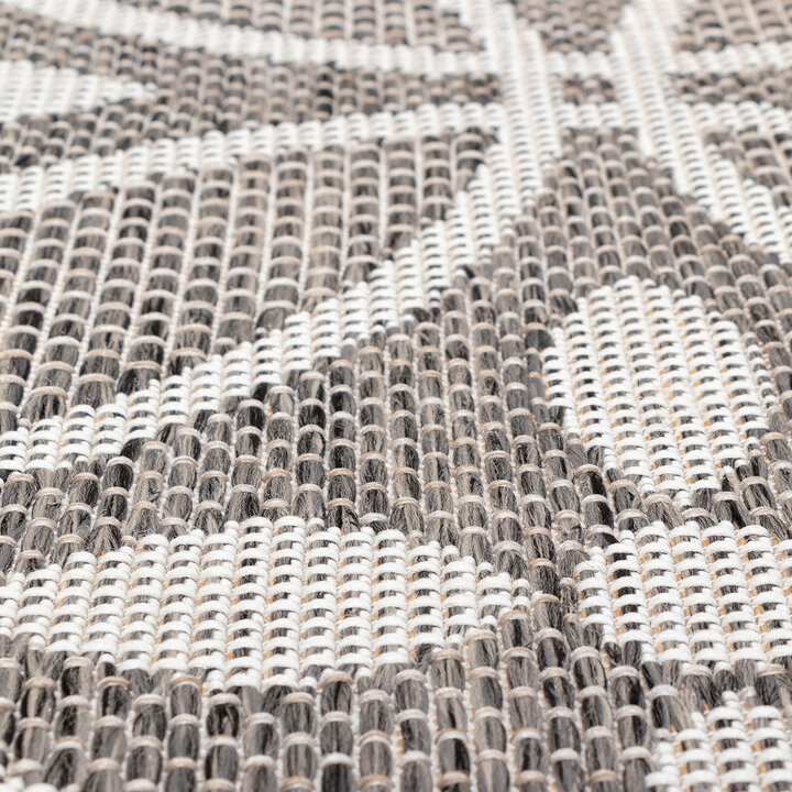 In- & Outdoor Teppich - Summer Pattern Grau - 8