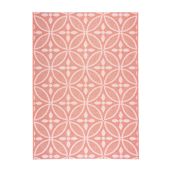 In- & Outdoor Teppich - Summer Pattern Rosa - 1