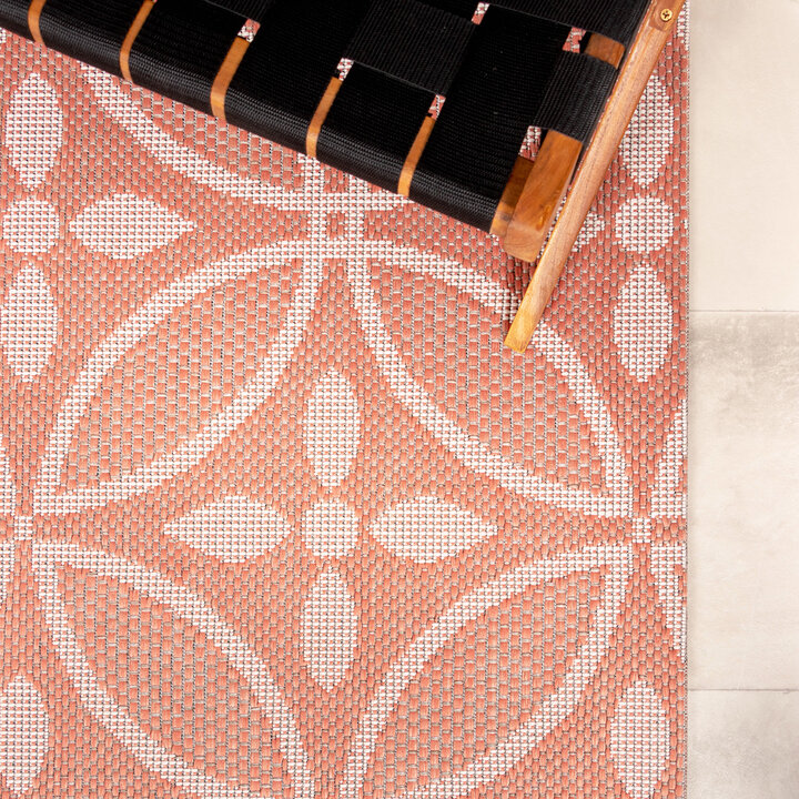In- & Outdoor Teppich - Summer Pattern Rosa - 4