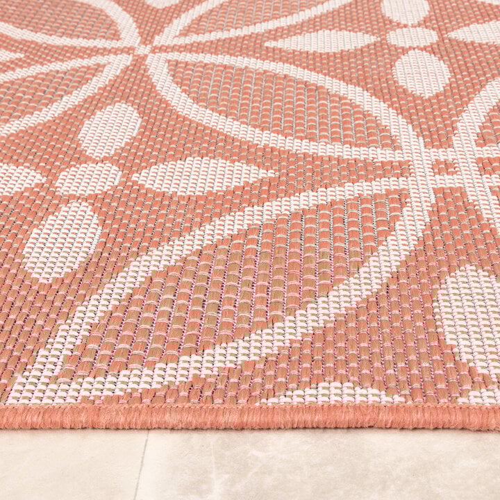 In- & Outdoor Teppich - Summer Pattern Rosa - 7