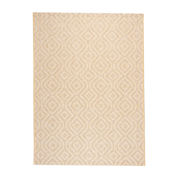 In- & Outdoor Teppich - Summer Retro Gelb - 1