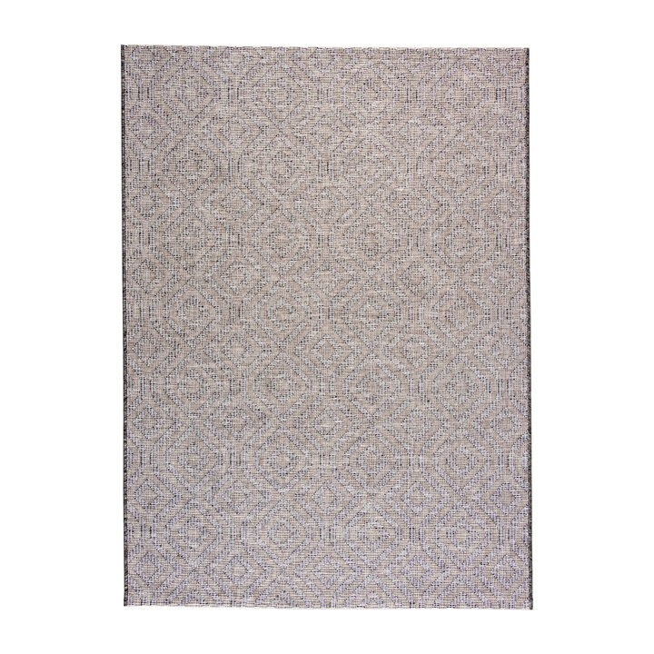 In- & Outdoor Teppich - Summer Retro Grau - 1