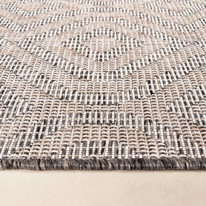 In- & Outdoor Teppich - Summer Retro Grau - 6