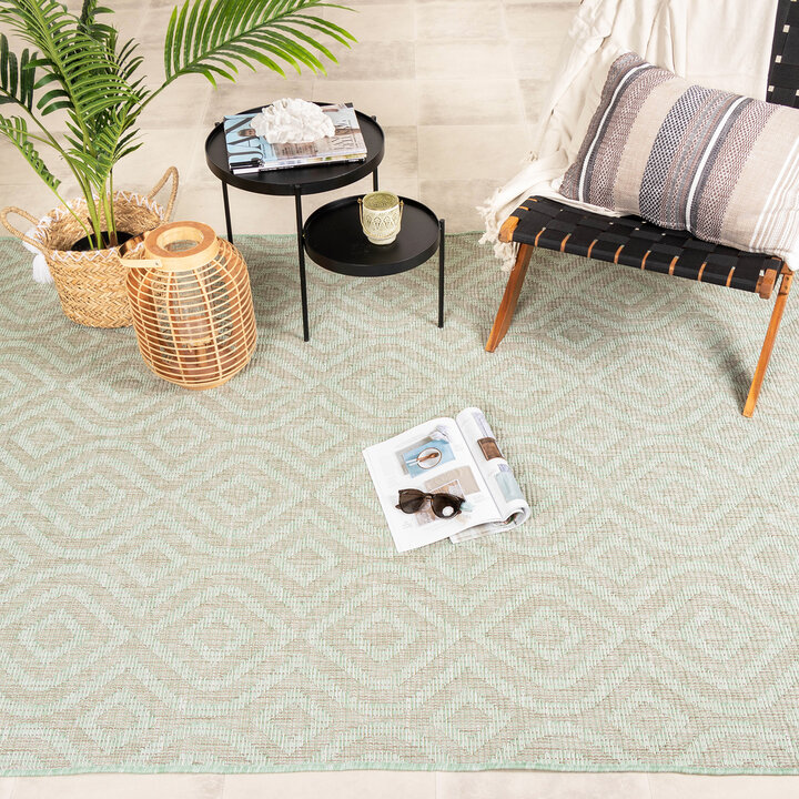 In- & Outdoor Teppich - Summer Retro Mint - 3