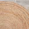 Jute Teppich Oval - Fair Natur - thumbnail 6