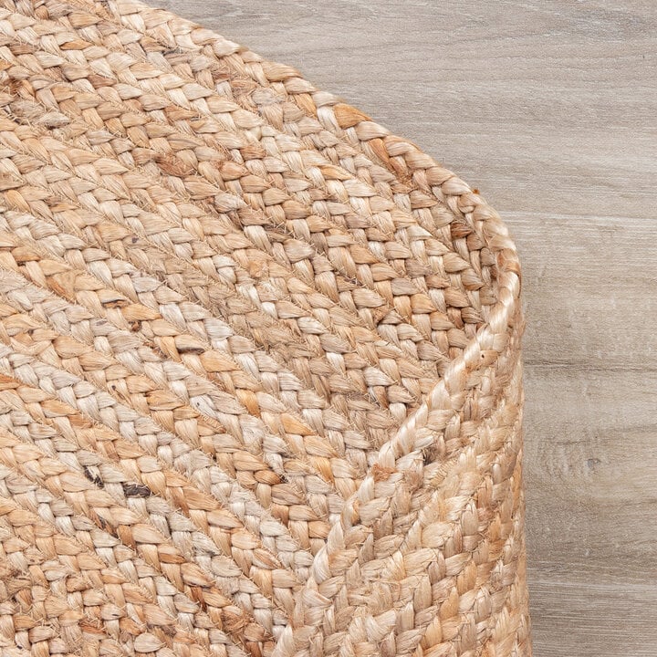 Jute Teppich Oval - Fair Natur - 7