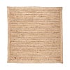 Jute Teppich Quadrat - Fair Natur - thumbnail 1