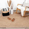 Jute Teppich Quadrat - Fair Natur - thumbnail 3