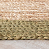 Jute Teppich Rund - Fair Natur Grün - thumbnail 7