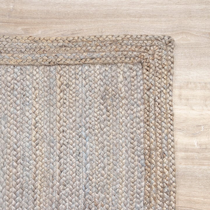 Jute Teppich - Fair Grau - 4