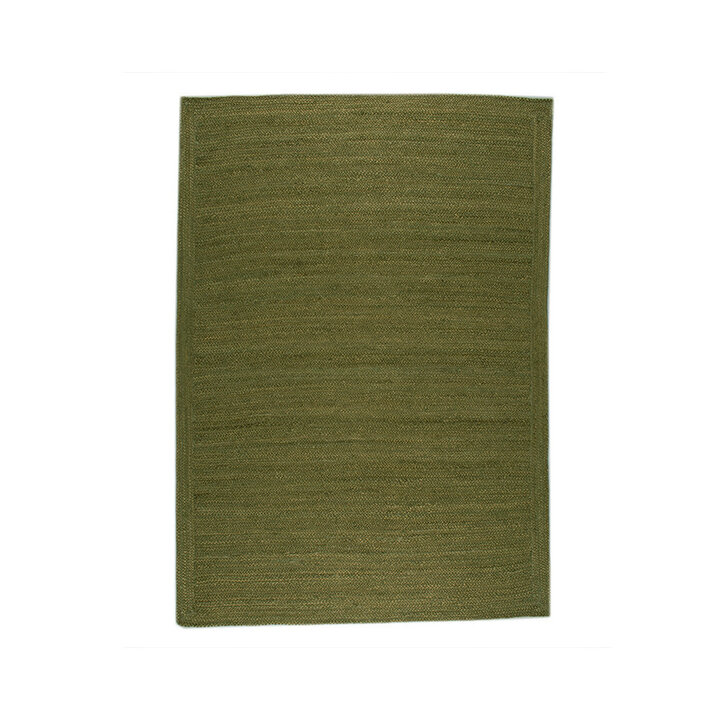 Jute Teppich - Fair Grün - 1