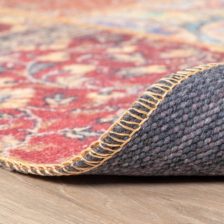 Teppich Patchwork - Moods Rot No.16 - 7