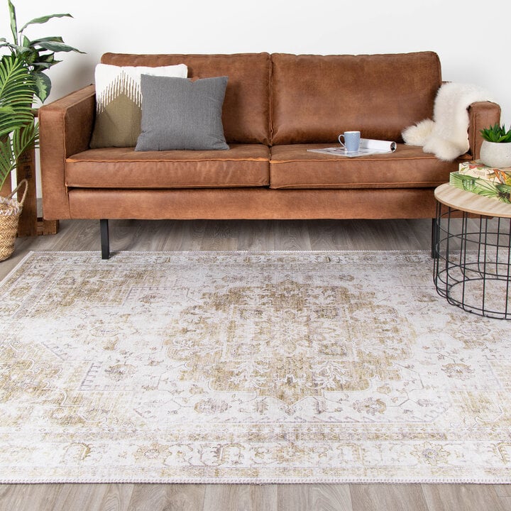 Teppich Vintage - Lago Grün Creme - 3